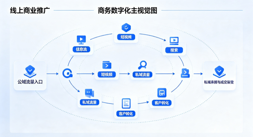 成华区线上商业推广怎么做？全域流量闭环搭建与低成本转化实战指南
